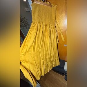 Mustard Yellow Dress by Zesica, Size Large